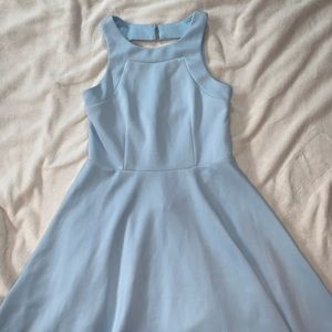 Miss behave baby blue dress